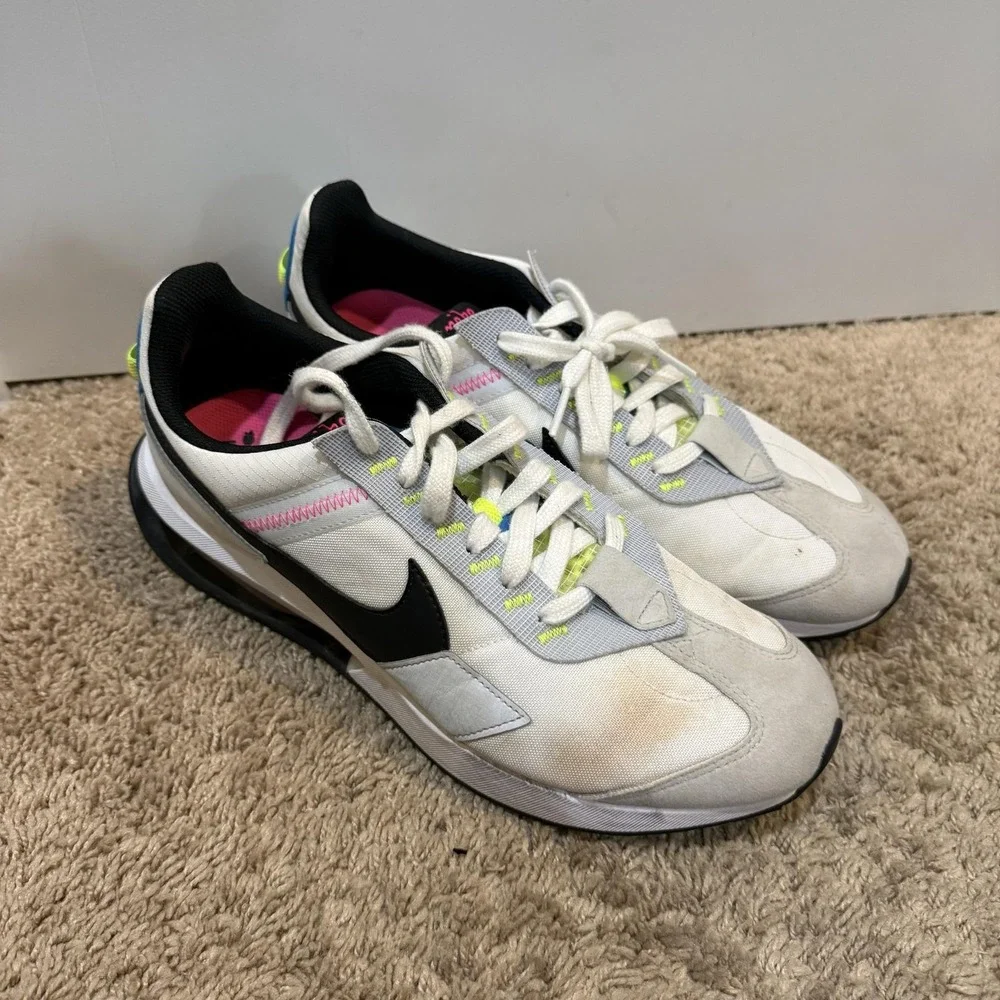 Nike Air Max Shoes Mens Size 11 White Running Sneakers DZ4399-100 Athletic